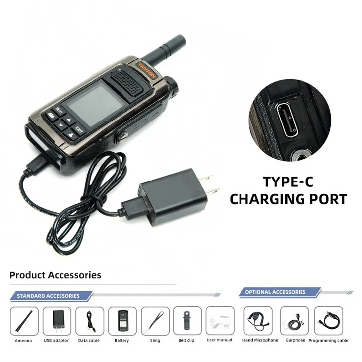 Ip67 Bluetooth Poc Walkie Talkie